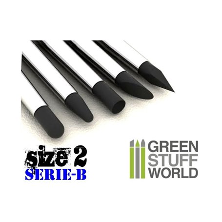Green Stuff World Color Shaper BLACK - Size 2 Serie B