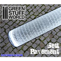 Green Stuff World ROLLING PIN - wałek do podstawek SETT PAVEMENT