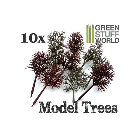 Model Tree Trunk - Set x10