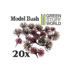 Green Stuff World MODEL BUSH TRUNKS - krzewy - 20szt.