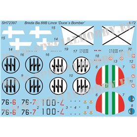 Special Hobby 1:72 Breda B.88B Lince - DUCES BOMBER