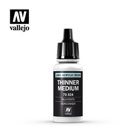 Vallejo THINNER MEDIUM - rozcieńczalnik - 17ml
