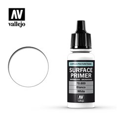 Vallejo SURFACE PRIMER Podkład akrylowy biały - 17ml