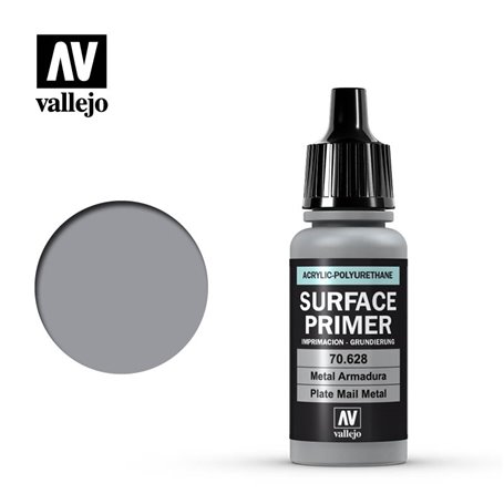 Vallejo SURFACE PRIMER Podkład akrylowy PLATE MAIL METAL / 17ml
