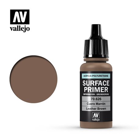 Vallejo Podkład akrylowy SURFACE PRIMER 17ml Leather Brown
