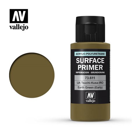 Vallejo SURFACE PRIMER Podkład akrylowy EARTH GREEN IJA / 60ml