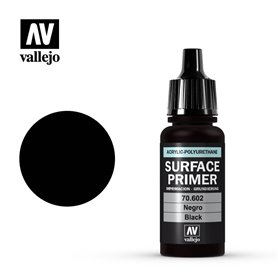 Vallejo Podkład akrylowy SURFACE PRIMER Czarny 17ml