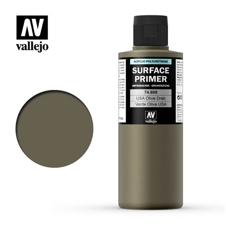Vallejo SURFACE PRIMER Podkład akrylowy US OLIVE DRAB / 200ml