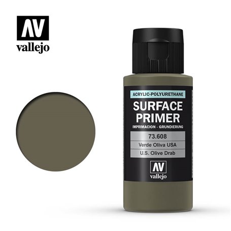 Vallejo SURFACE PRIMER Podkład akrylowy US OLIVE DRAB / 60ml