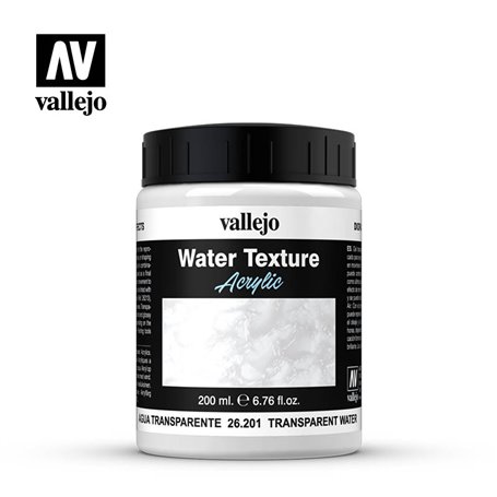 Vallejo WATER TEXTURE - sztuczna woda - TRANSPARENT WATER - 200ml