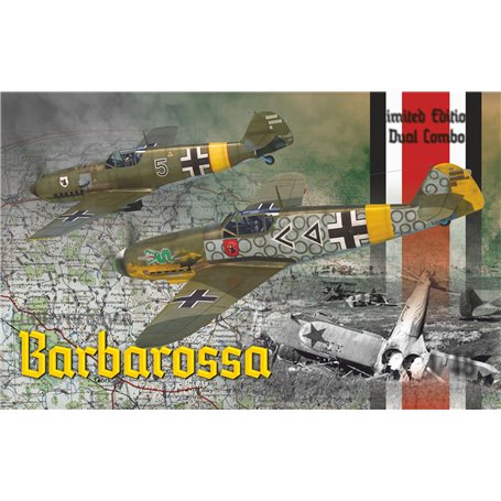 Eduard 1:48 BARBAROSSA - Messerschmitt Bf-109E i Messerschmitt Bf-109 F-2 - LIMITED EDITION