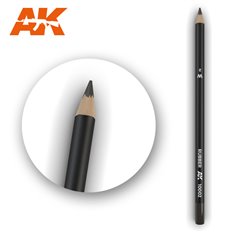 AK Interactive WATERCOLOR PENCIL - ołówek do weatheringu - RUBBER