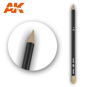 AK Interactive WATERCOLOR PENCIL - ołówek do weatheringu - SAND