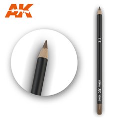 AK Interactive WATERCOLOR PENCIL - ołówek do weatheringu - SEPIA