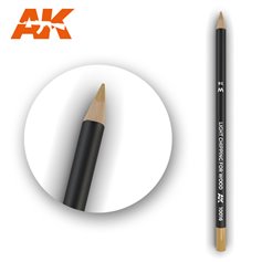 AK Interactive WATERCOLOR PENCIL - ołówek do weatheringu - LIGHT CHIPPING FOR WOOD