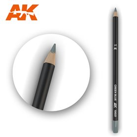 AK Interactive WATERCOLOR PENCIL - ołówek do weatheringu - GREEN BLUE