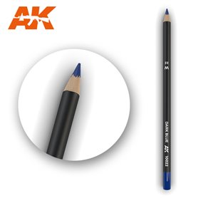 AK Interactive WATERCOLOR PENCIL - ołówek do weatheringu - DARK BLUE