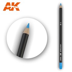 AK Interactive WATERCOLOR PENCIL - ołówek do weatheringu - LIGHT BLUE