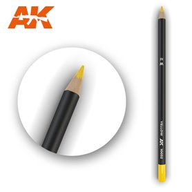 AK Interactive WATERCOLOR PENCIL - ołówek do weatheringu - YELLOW