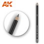 AK Interactive Watercolor Pencil Dark Aluminum Nickel