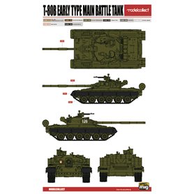 Modelcollect 1:72 T-80 MBT - 1970S-1990S N IN 1