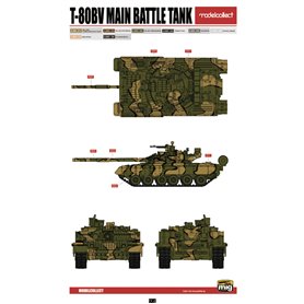 Modelcollect 1:72 T-80 MBT - 1970S-1990S N IN 1