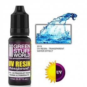 Green Stuff World ULTRAVIOLET RESIN CLEAR - WATER EFECT - 17ml