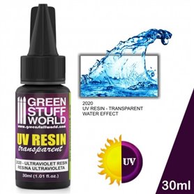 Green Stuff World ULTRAVIOLET RESIN CLEAR - WATER EFECT - 30ml