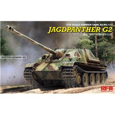 RFM 1:35 Sd.Kfz.173 Jagdpanther Ausf.G2 w/full interior and working tracks