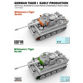 RFM-5025 Tiger I Early w/Full Interior Wittmann's