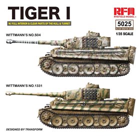 RFM-5025 Tiger I Early w/Full Interior Wittmann's