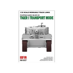 RFM 1:35 Ruchome gąsienice do Pz.Kpfw.VI Tiger - TRANSPORT MODE