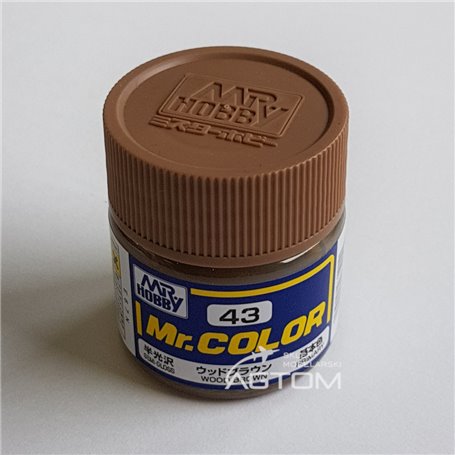 Mr.Color C043 Wood Brown - SATIN - 10ml 