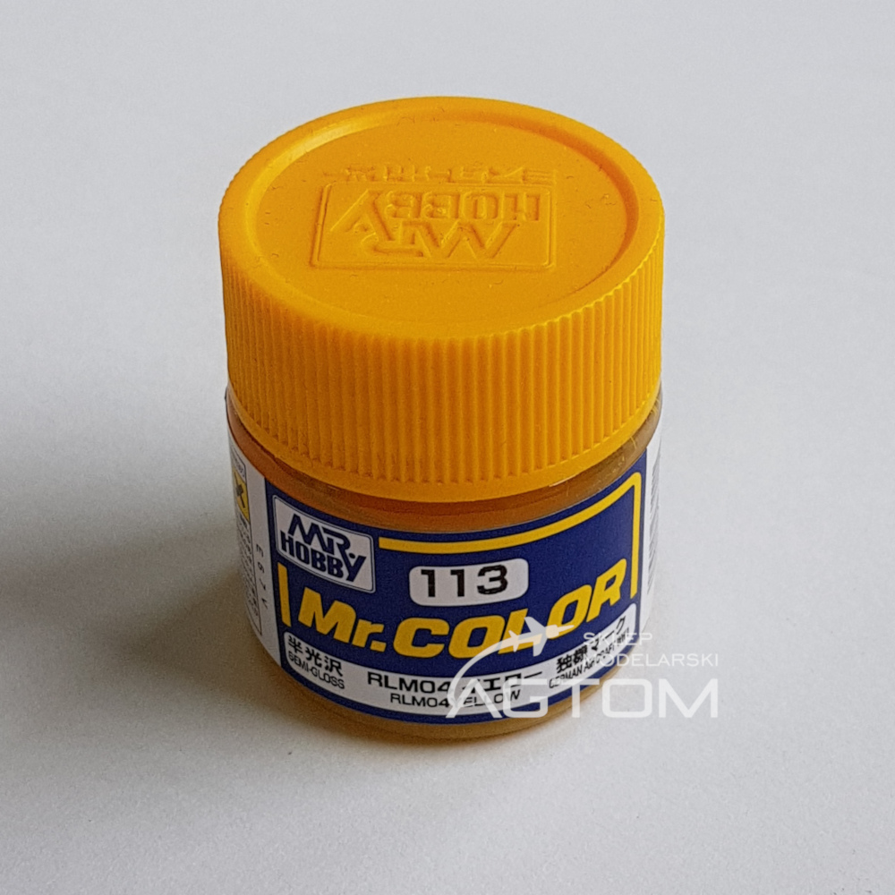 Mr. Color Semi-Gloss Yellow RLM04 (10ml)