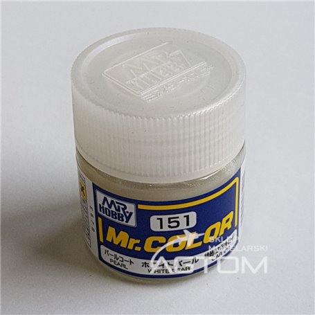 Mr.Color C151 White - PERŁOWY - 10ml