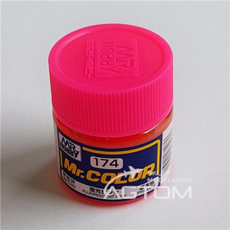 Mr.Color C174 Fluorescent Pink - GLOSS - 10ml 