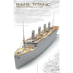 Academy 1:400 RMS Titanic - PREMIUM EDITION ze światłami LED