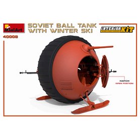 Mini Art 40008 Soviet BallTank w/winter ski w/int.