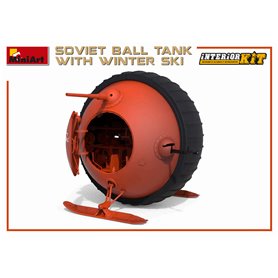 Mini Art 40008 Soviet BallTank w/winter ski w/int.