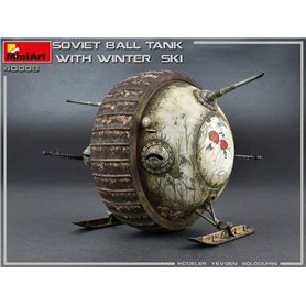 Mini Art 40008 Soviet BallTank w/winter ski w/int.