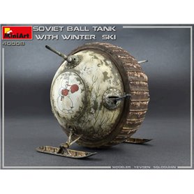 Mini Art 40008 Soviet BallTank w/winter ski w/int.