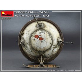 Mini Art 40008 Soviet BallTank w/winter ski w/int.