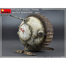 Mini Art 40008 Soviet BallTank w/winter ski w/int.