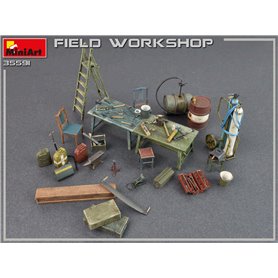Mini Art 1:35 FIELD WORKSHOP - warsztat polowy
