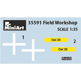 Mini Art 1:35 FIELD WORKSHOP - warsztat polowy