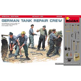 Mini Art 1:35 GERMAN TANK REPAIR CREW - SPECIAL EDITION | 5 figurek |