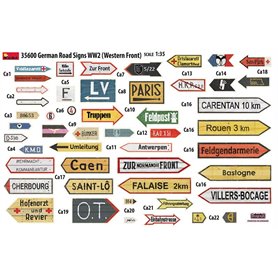 Mini Art 35600 German Road Signs WWII(France1944)