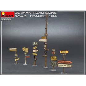 Mini Art 35600 German Road Signs WWII(France1944)