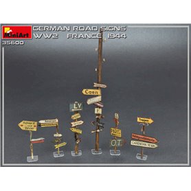 Mini Art 35600 German Road Signs WWII(France1944)