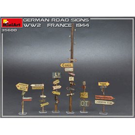 Mini Art 35600 German Road Signs WWII(France1944)